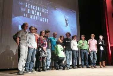 l'équipe de l'avant-première des 14es Rencontres du Cinéma de Montagne