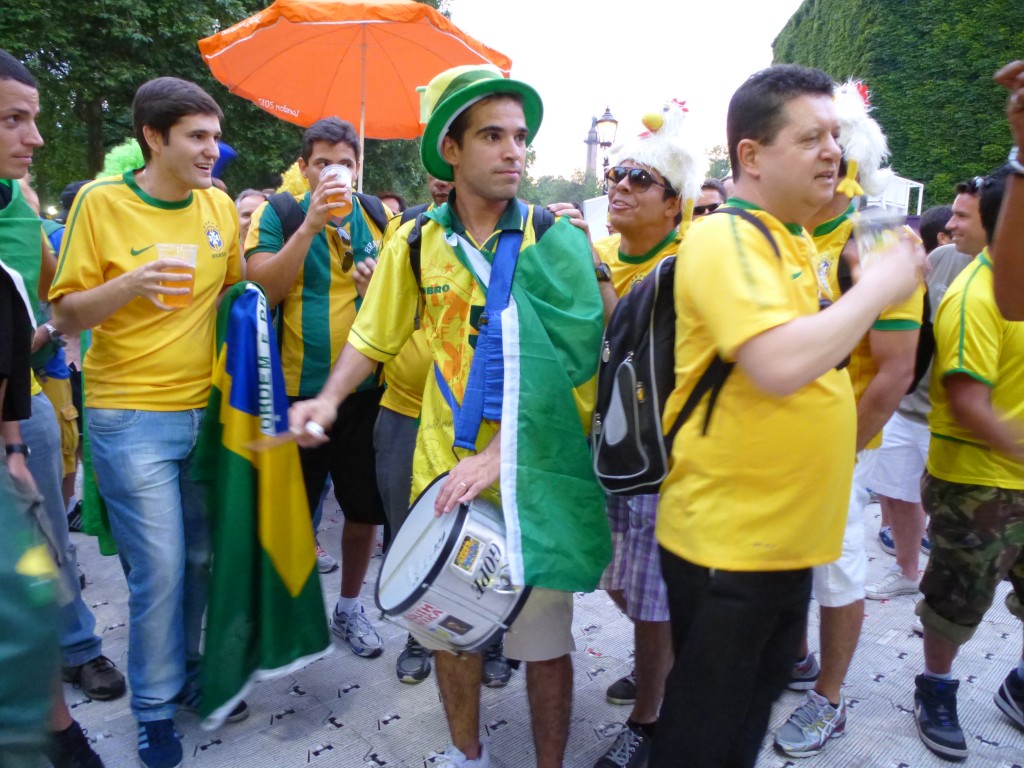 Supporters brésiliens