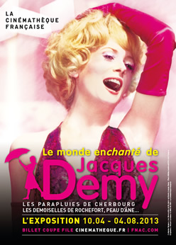 affiche expo Jacques Demy