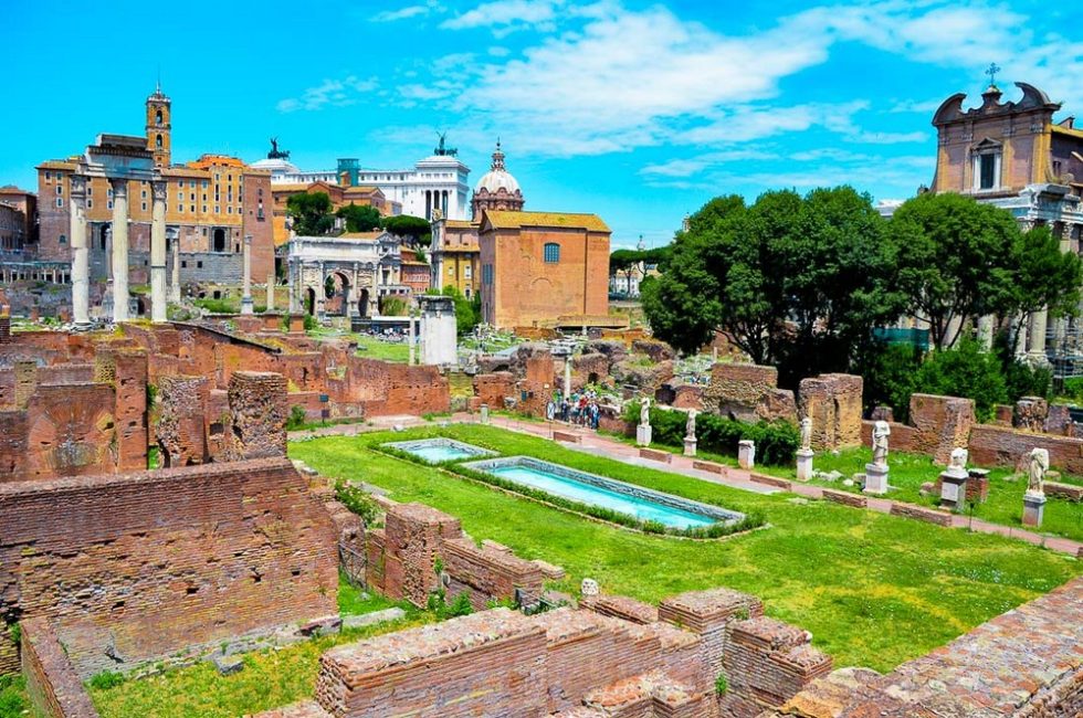 visiter-italie-forum-romain
