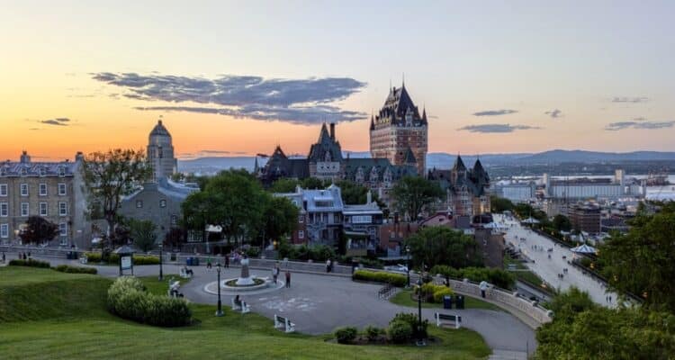 quebec-sunset